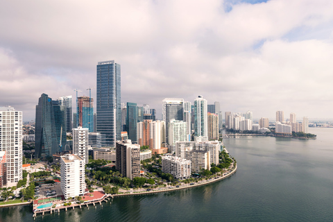 Miami: South Beach: Tour particular de 30 minutos em um helicóptero de luxo