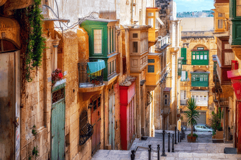 La Valletta: Highlights Caccia al tesoro senza guida e tour della città