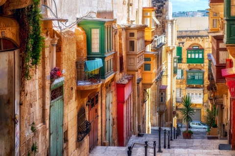 Valletta: zelfgeleide speurtocht en stadswandeling