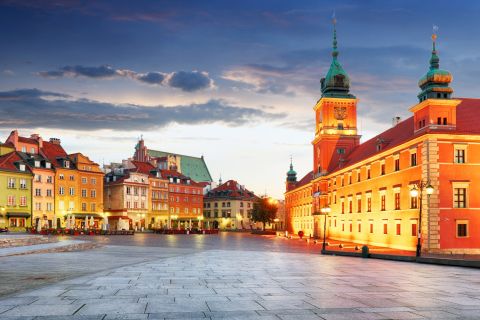 Warschau Highlights Selbstgeführte Schnitzeljagd und Stadtrundfahrt