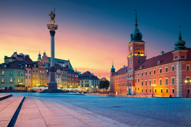 Varsovia: búsqueda del tesoro autoguiada y recorrido a pie por la ciudad