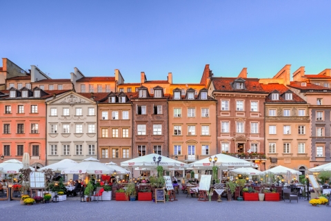 Warszawa: Samodzielne poszukiwanie skarbów i piesza wycieczka po mieście