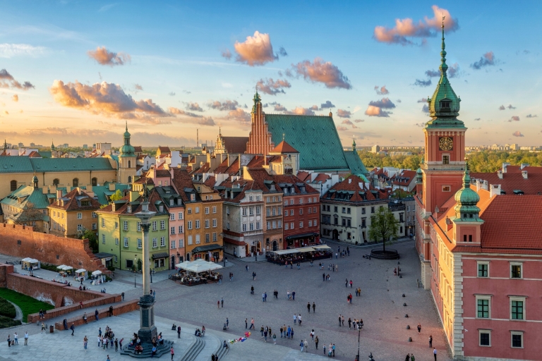 Varsovia: búsqueda del tesoro autoguiada y recorrido a pie por la ciudad