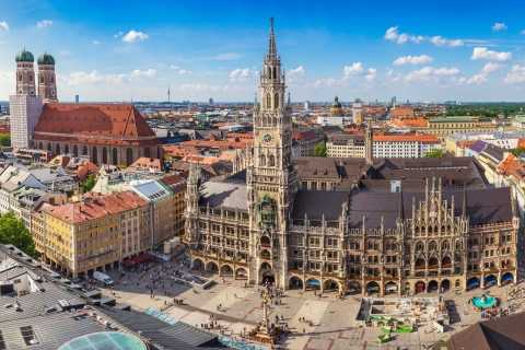 Munich : chasse au trésor autoguidée et visite à pied de la ville
