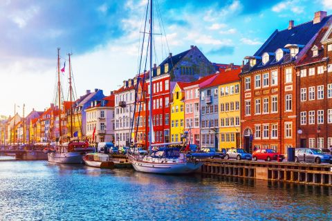 Copenhague: visite de chasse au trésor autoguidée des points forts de la ville