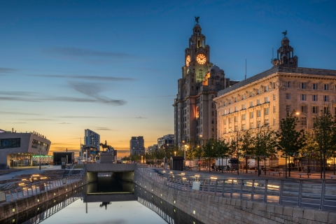 Liverpool : chasse au trésor autoguidée et visite à pied de la ville