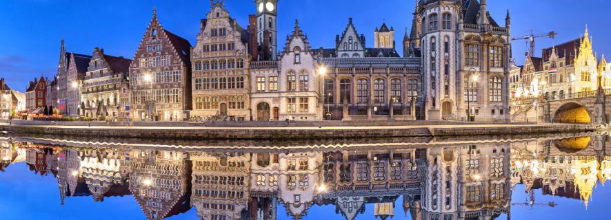 Gent: Self-Guided Highlights Scavenger Hunt og City Tour