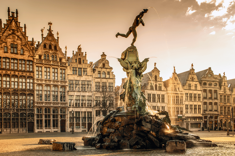 self guided tour antwerp