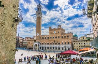 Siena: Highlights Selbstgeführte Schnitzeljagd und Stadtrundfahrt