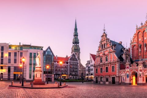 Riga: Selbstgeführte Highlights Schnitzeljagd & Walking Tour