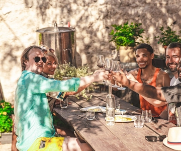 From Split: Krka Waterfalls, Food & Wine Tasting Tour