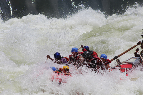 Fleuve Zambèze : rafting en eaux vives adapté aux enfantsDepuis les chutes Victoria : rafting en eau vive adapté aux enfants