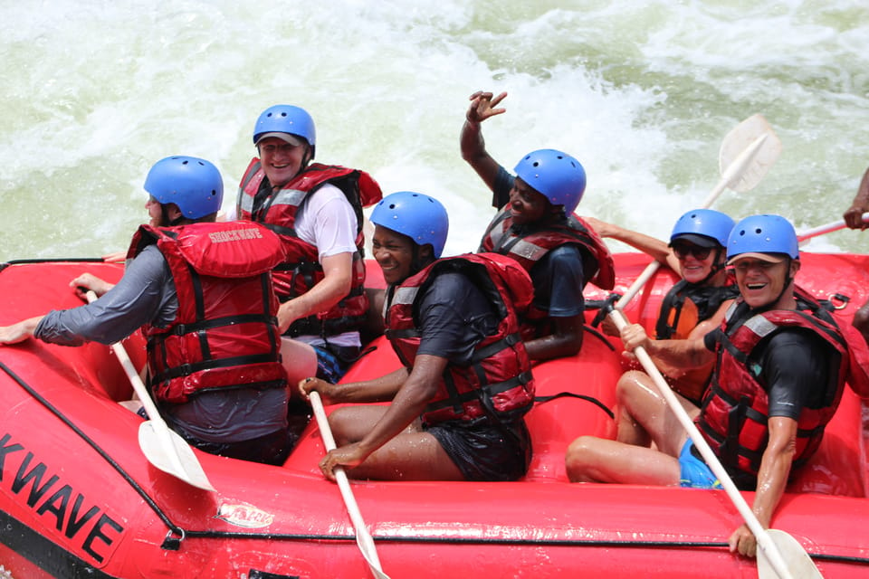 Victoria Falls Zambezi River White Water Rafting Experience Getyourguide