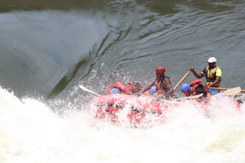 Cataratas Victoria: descenso de aguas bravas del río ZambezeTemporada de agua alta con recogida en hotel de Zimbabue