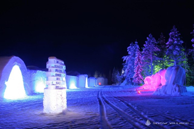 Visit Levi Snow Castle Guided Tour in Kittilä