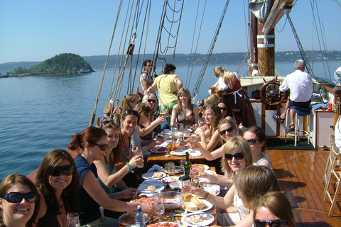 Oslo Fjord Evening Live Rock music cruise with Shrimp buffet Oslo: Evening Rock Music Cruise with Buffet and Bar