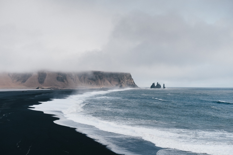 Van Reykjavík: dagtrip naar de zuidkust met gletsjerwandeling