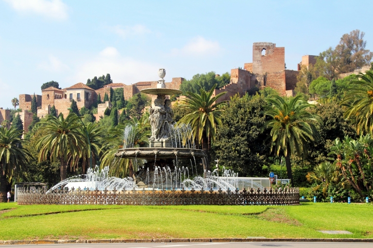 Van Sevilla: privétour Malaga met toegangsticket Alcazaba