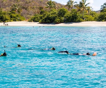 Fajardo: Båttur med snorkling, snacks och dryck