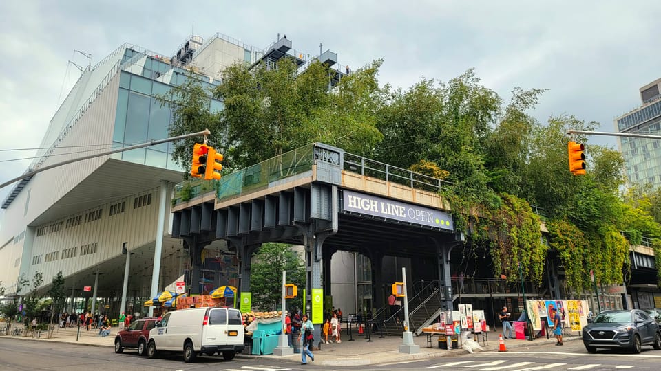 New York High Line Park Walking Tour