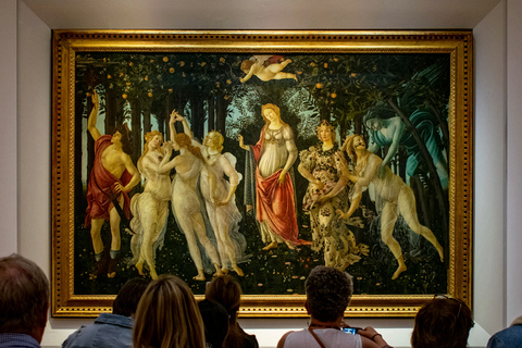 Florence: Uffizi, le dôme de Brunelleschi et l'académie facultativeBillet combiné 1 jour avec galerie de l'Académie