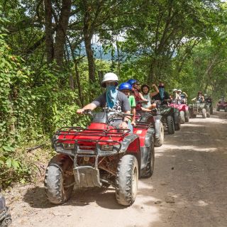 Puerto Vallarta: Excursión a Caballo con ATV y Tirolina