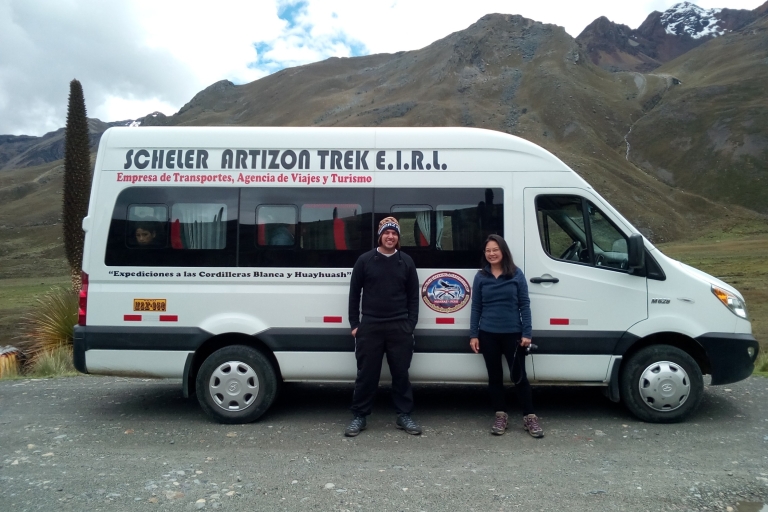 Huaraz: excursion d'une journée au glacier PastoruriVisite privée avec guide anglophone et déjeuner