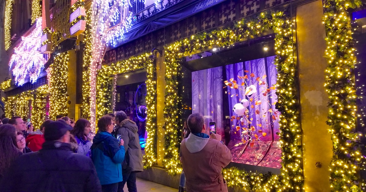 New York City Holiday Lights Extravaganza Walking Tour GetYourGuide