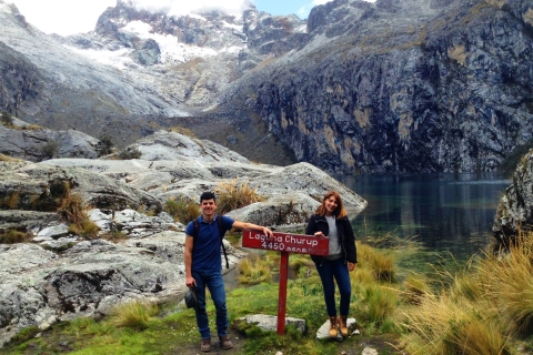 De Huaraz: randonnée privée de Laguna Churup avec panier-repas