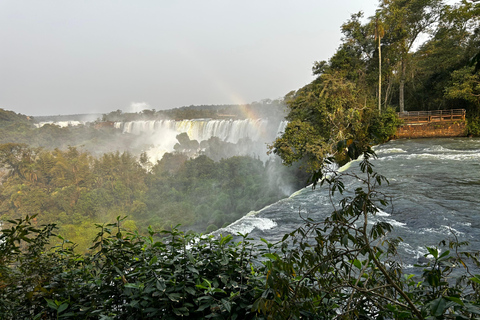 Visite privée des chutes d&#039;Iguaçu côté brésilien et argentin