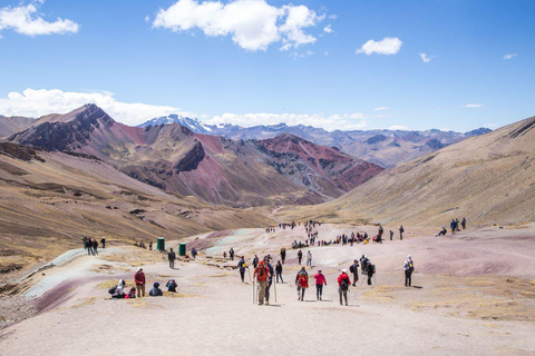 Von Cusco aus: Rainbow Mountain 1-Tag + Frühstück und Mittagessen