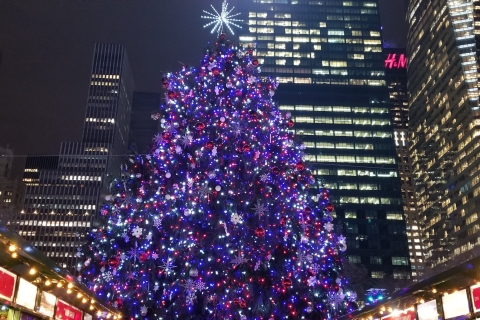 Nueva York: Recorrido a pie de luces extravagantes navideñas