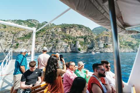 From Sorrento/Nerano: Amalfi and Positano Boat Tour