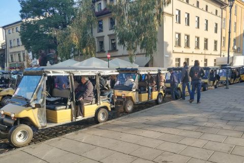 Cracovia: tour del golf cart elettrico del quartiere ebraico e del ghetto
