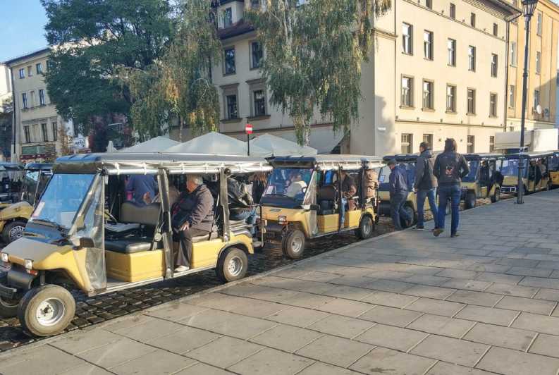 Kraków: Dzielnica Żydowska i Ghetto Electric Golf Cart Tour