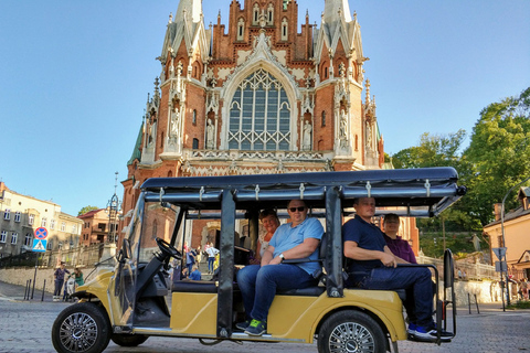 Krakau: Joodse wijk en getto elektrische golfkartour