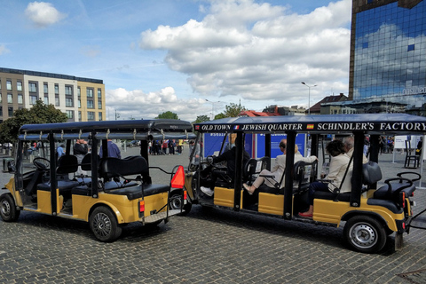 Cracovia: Tour del quartiere ebraico e del ghetto in golf cart elettrico