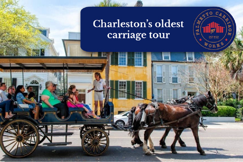 Charleston: Tour in carrozza della storia infestata del centro città di seraTour serale in carrozza della storia stregata di Charleston