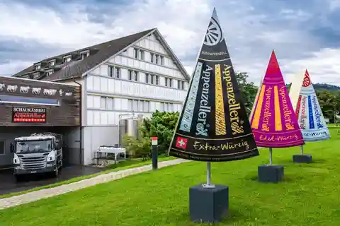 Appenzell: Appenzeller Demonstration Dairy Ticket & provningar