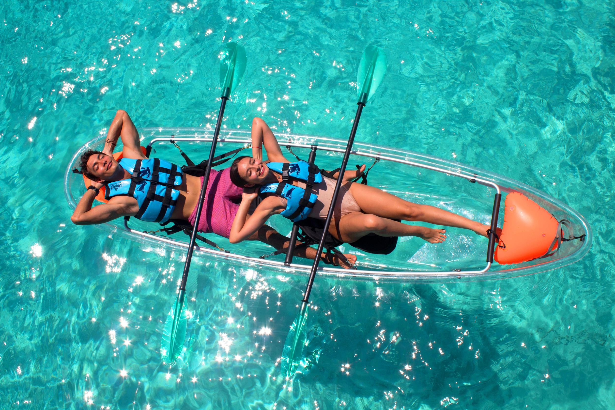 Cancún: Delfinbegegnung & Garrafon Reef Park mit Buffet