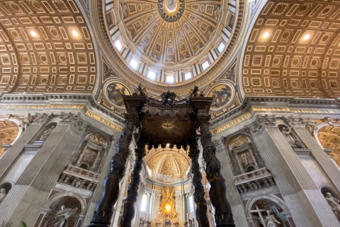 Rome: St. Peters' Basilica and the German Cemetery