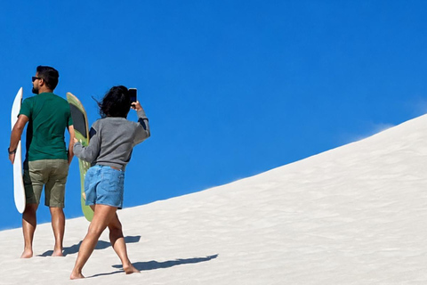 Perth to the Pinnacles with 4WD desert drive & sandboarding