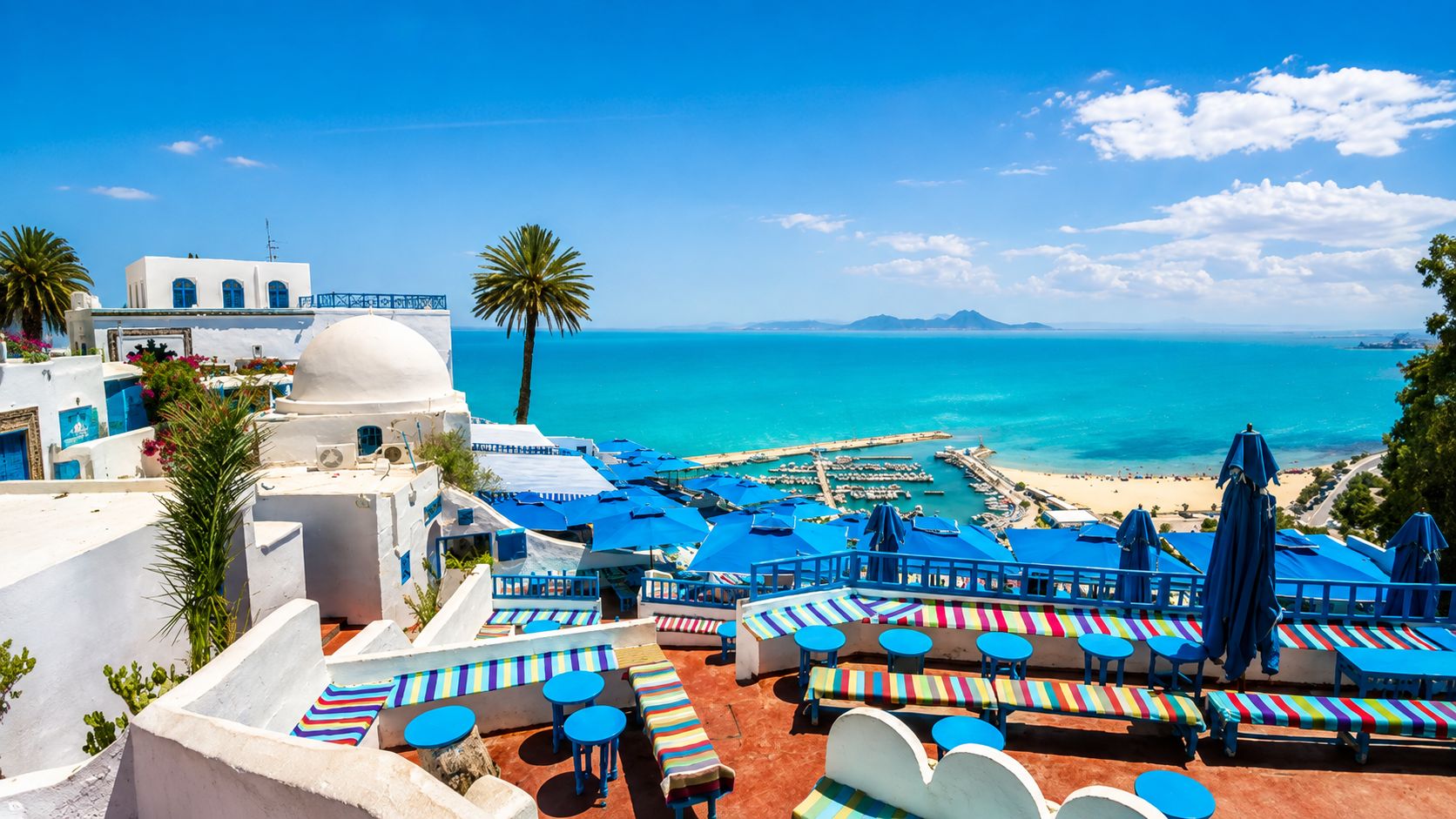 Von Monastir oder Sousse: Tagestour Sidi Bou Said, Karthago, Bardo, Medina