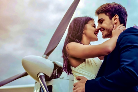 Miami: romantische privévliegtuigtour met champagne