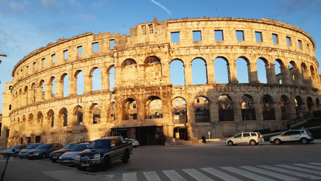 Visit Pula Historic Sites Guided Walking Tour in Pula