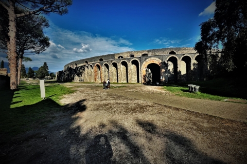 Pompeya: teatros y jardín de fugitivosTour italiano