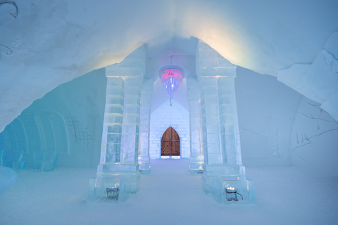 Quebec: Entrébiljett till Ice Hotel med transportQuebec: Inträdesbiljett till Ice Hotel med transport