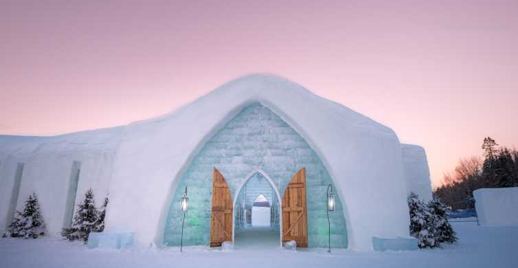 Quebec Ice Hotel Entrance Ticket with Transportation GetYourGuide