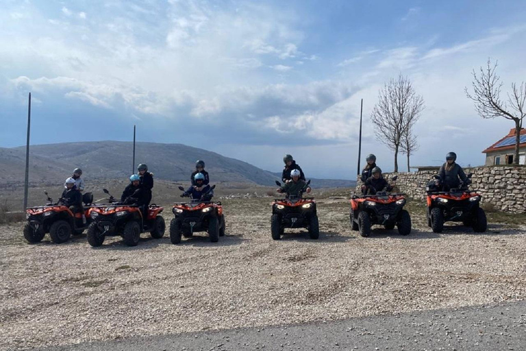 Vanuit Split: Safari ATV Quad TourOptie voor één rijder