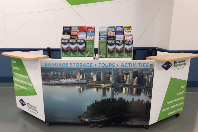 Vancouver: Deposito bagagli al terminal crociere per 2 bagagliVancouver: deposito bagagli al terminal crociere per 2 bagagli